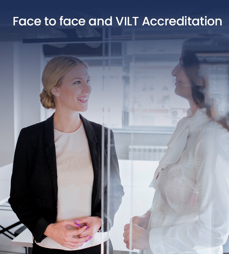 Accreditation 2 Face to face and VILT Accreditation